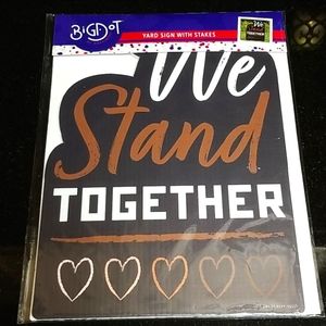 🤎🤍🖤Message Yard Signs